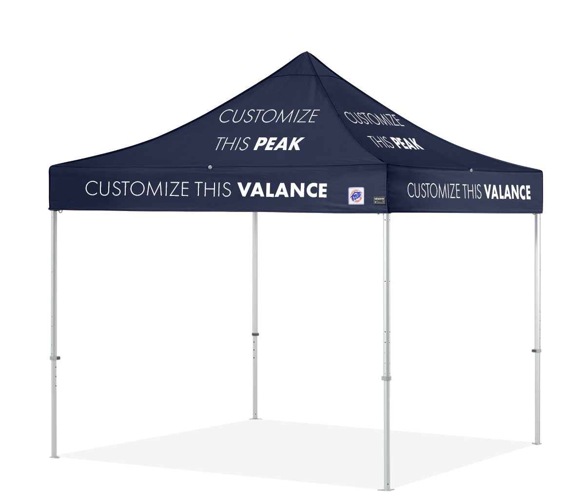 Abri personnalisé Endeavor® 10' x 10'