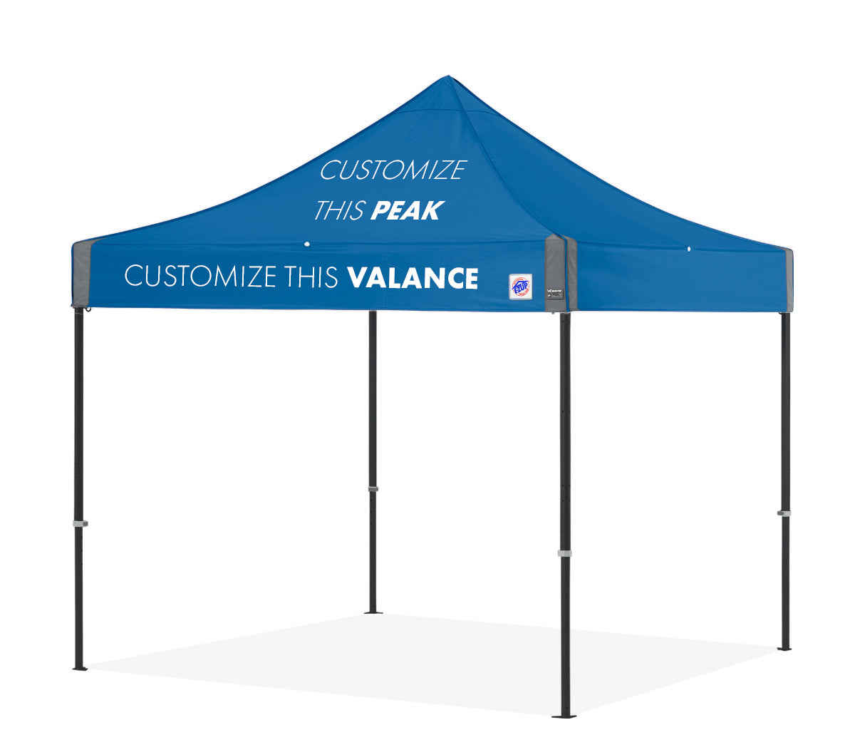 Abri personnalisé Endeavor® 10' x 10'