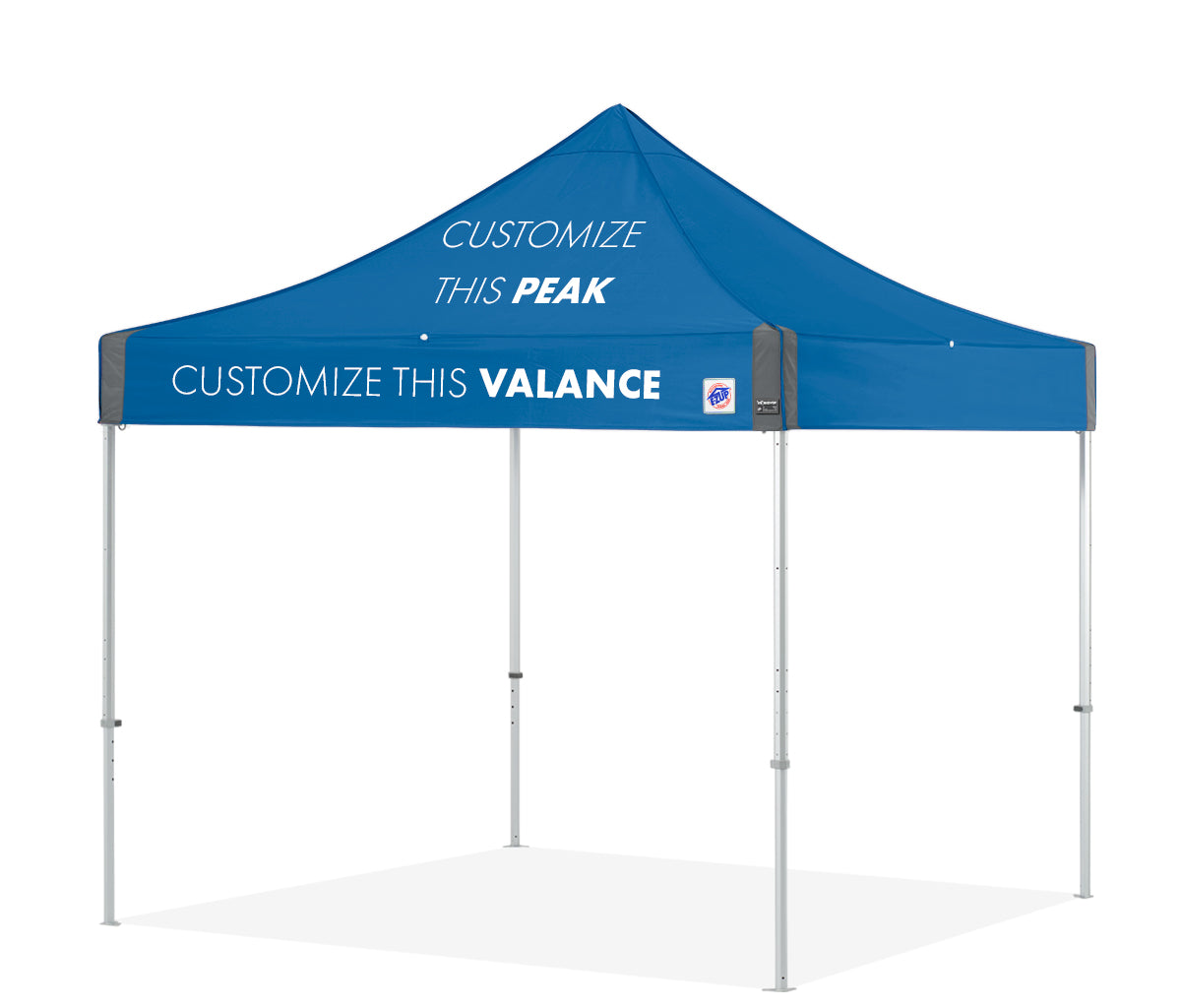 Abri personnalisé Endeavor® 10' x 10'