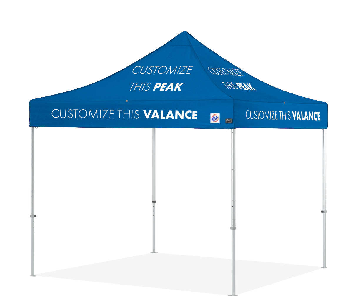 Abri personnalisé Endeavor® 10' x 10'