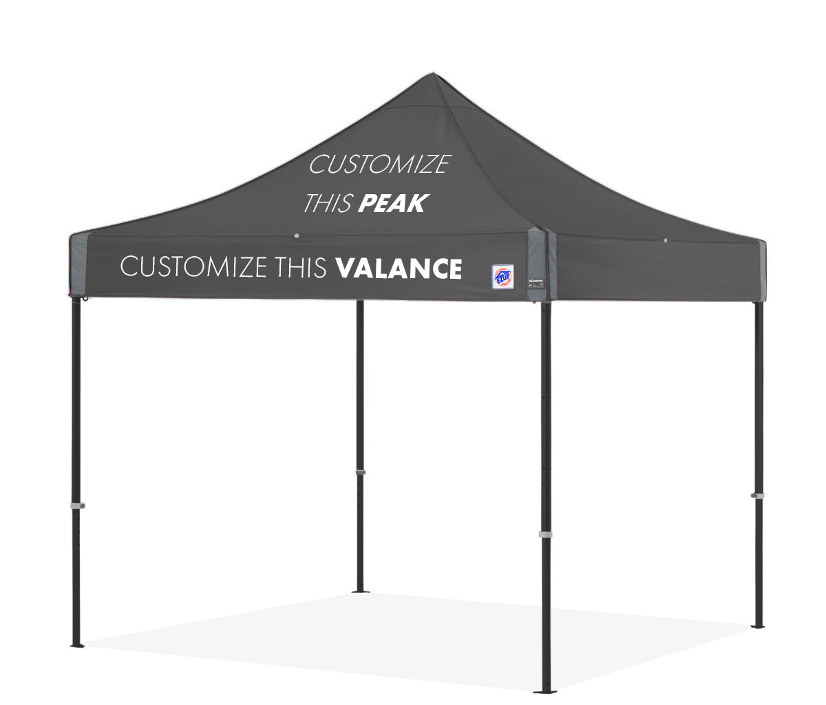 Abri personnalisé Endeavor® 10' x 10'