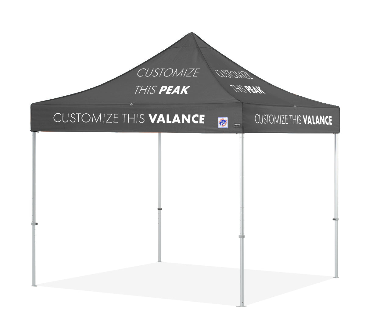 Abri personnalisé Endeavor® 10' x 10'