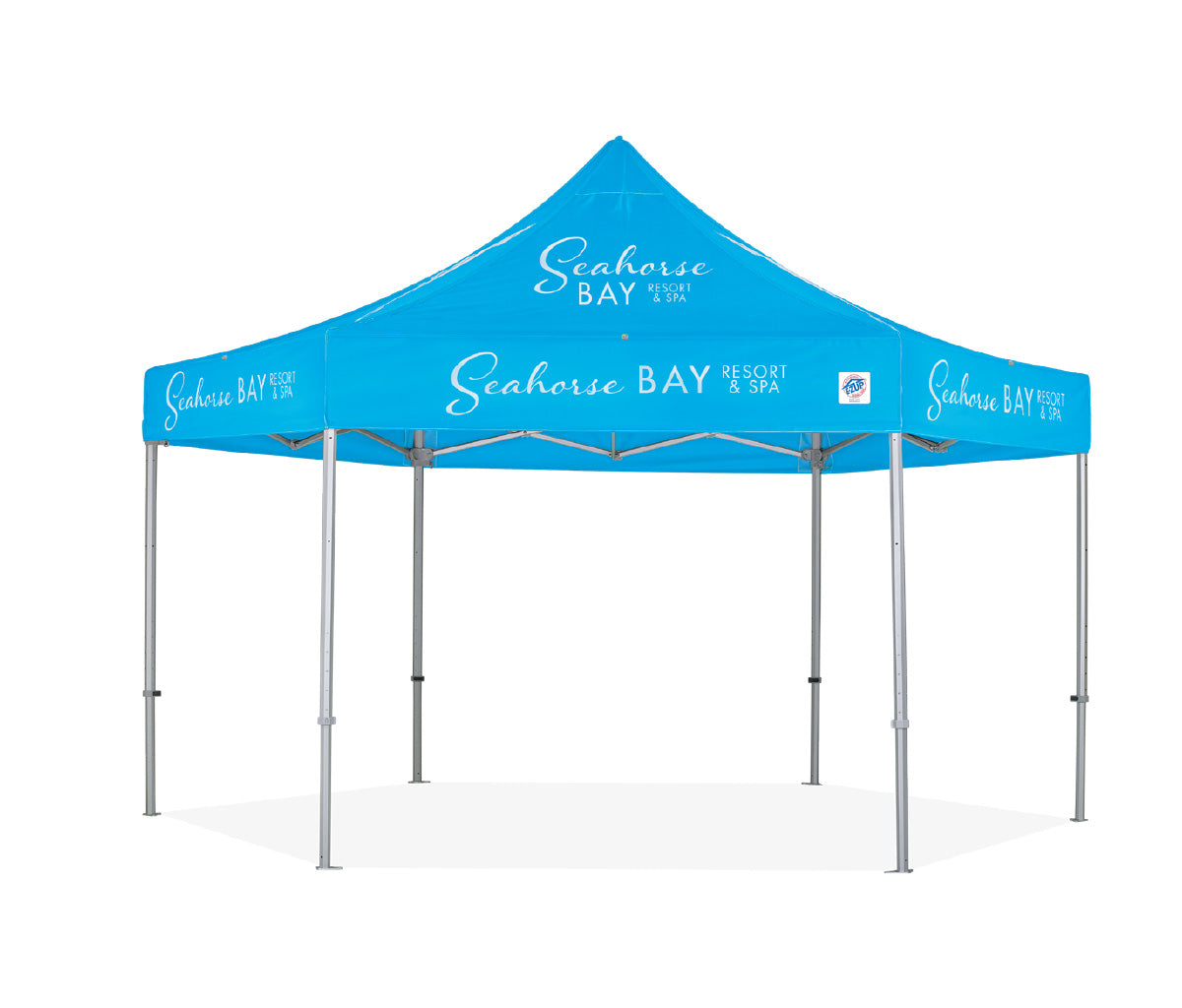 Abri personnalisé Endeavor® HUB 15' x 15'