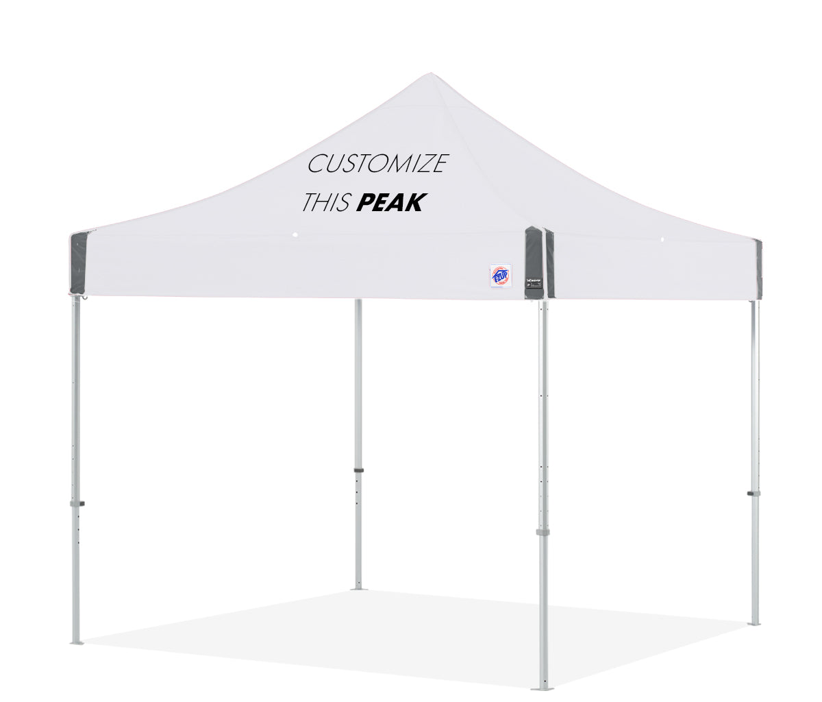 Abri personnalisé Endeavor® 10' x 10'