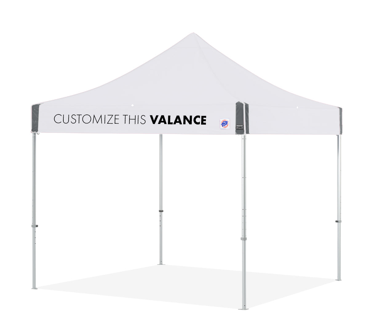 Abri personnalisé Endeavor® 10' x 10'