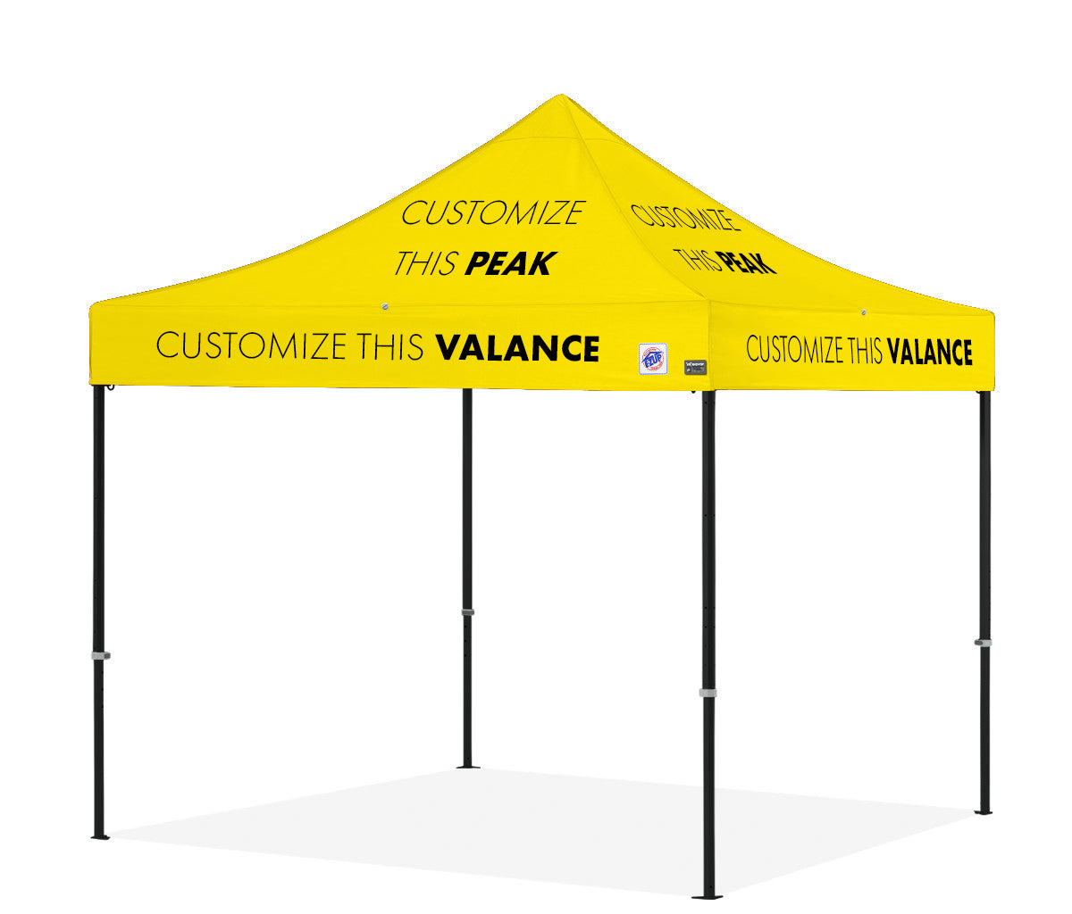 Abri personnalisé Endeavor® 10' x 10'