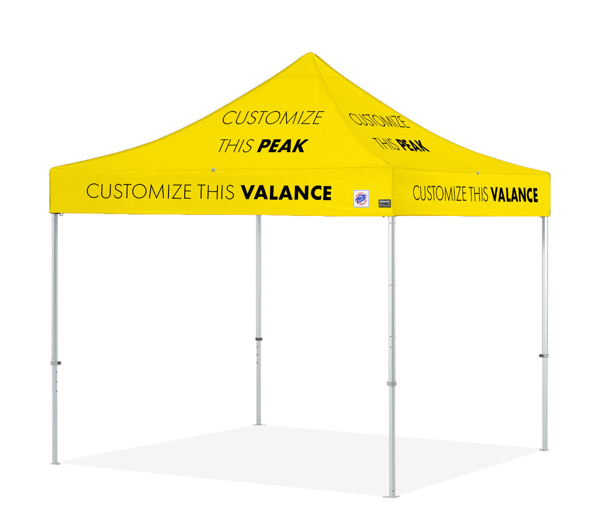 Abri personnalisé Endeavor® 10' x 10'