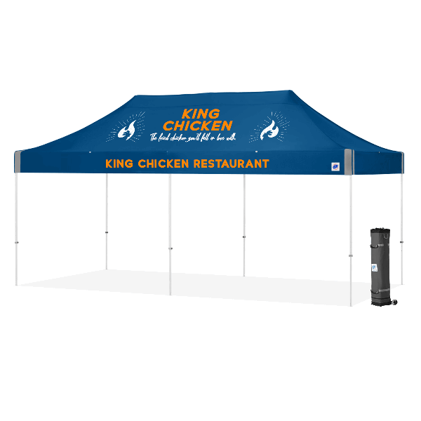 Abri personnalisé Vantage® 10' x 20'