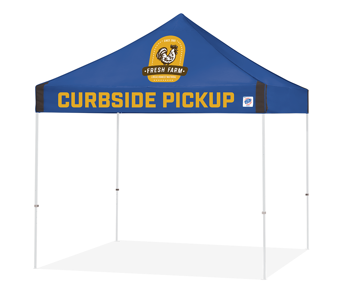 Abri personnalisé Vantage® 10' x 10'
