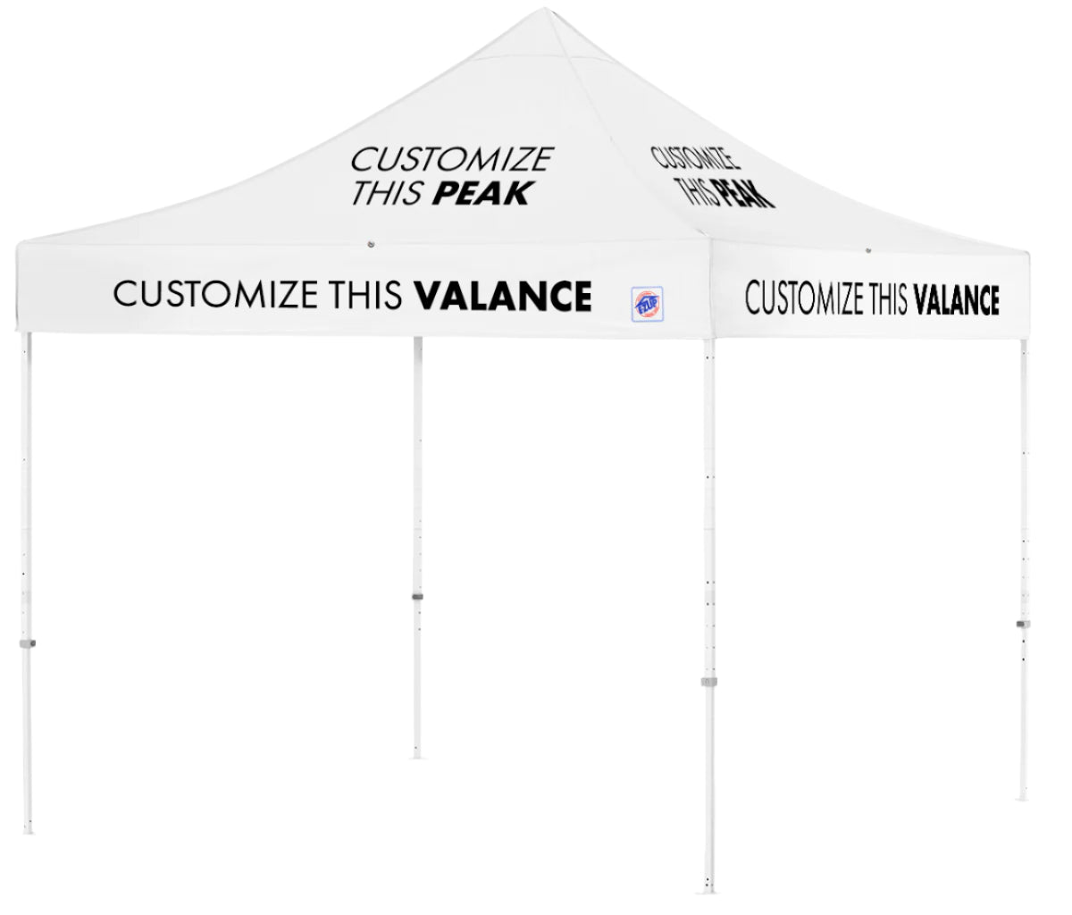 Abri personnalisé Vantage® 10' x 10'
