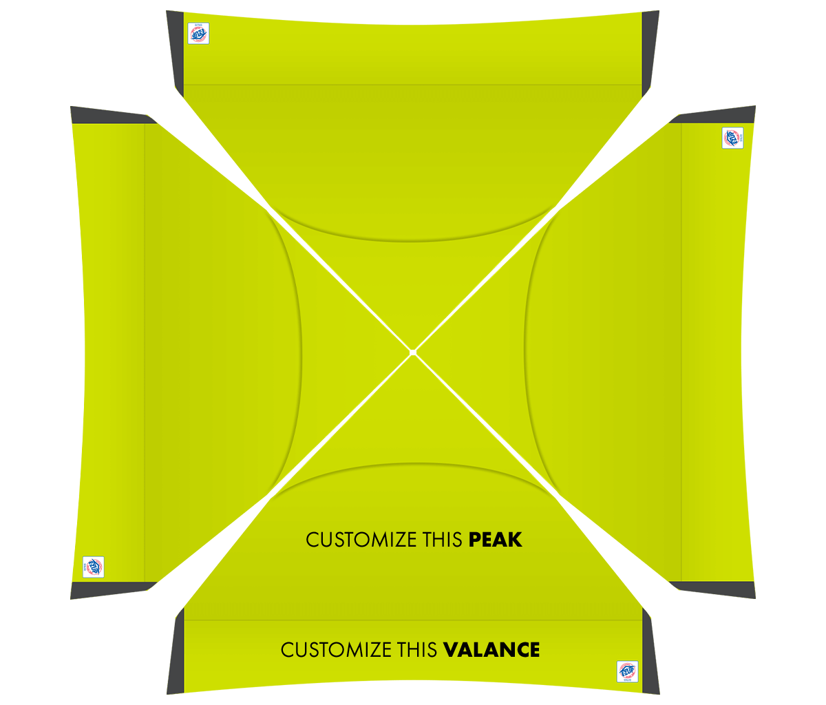 Custom Dome® 10' x 10' Canopy