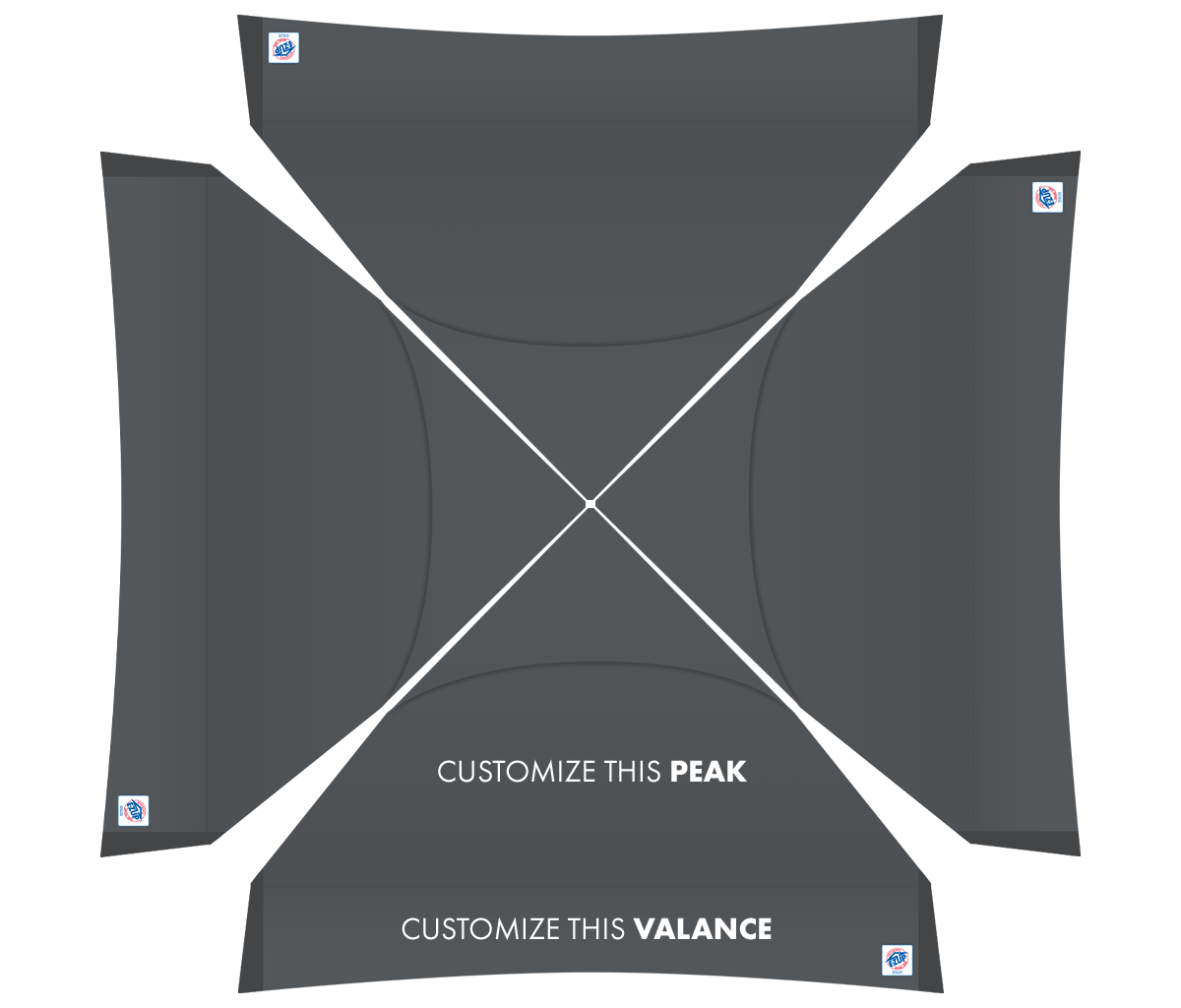 Custom Dome® 10' x 10' Canopy