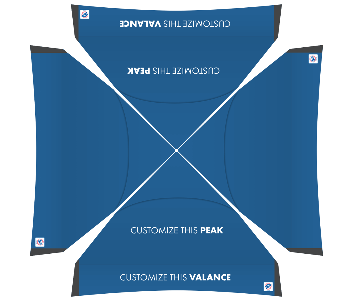 Custom Dome® 10' x 10' Canopy