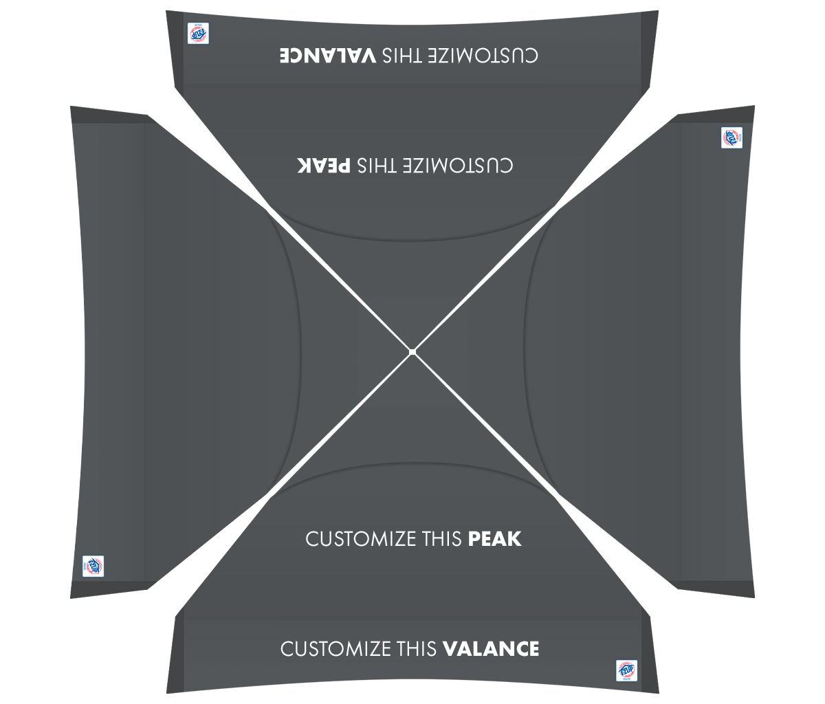 Custom Dome® 10' x 10' Canopy