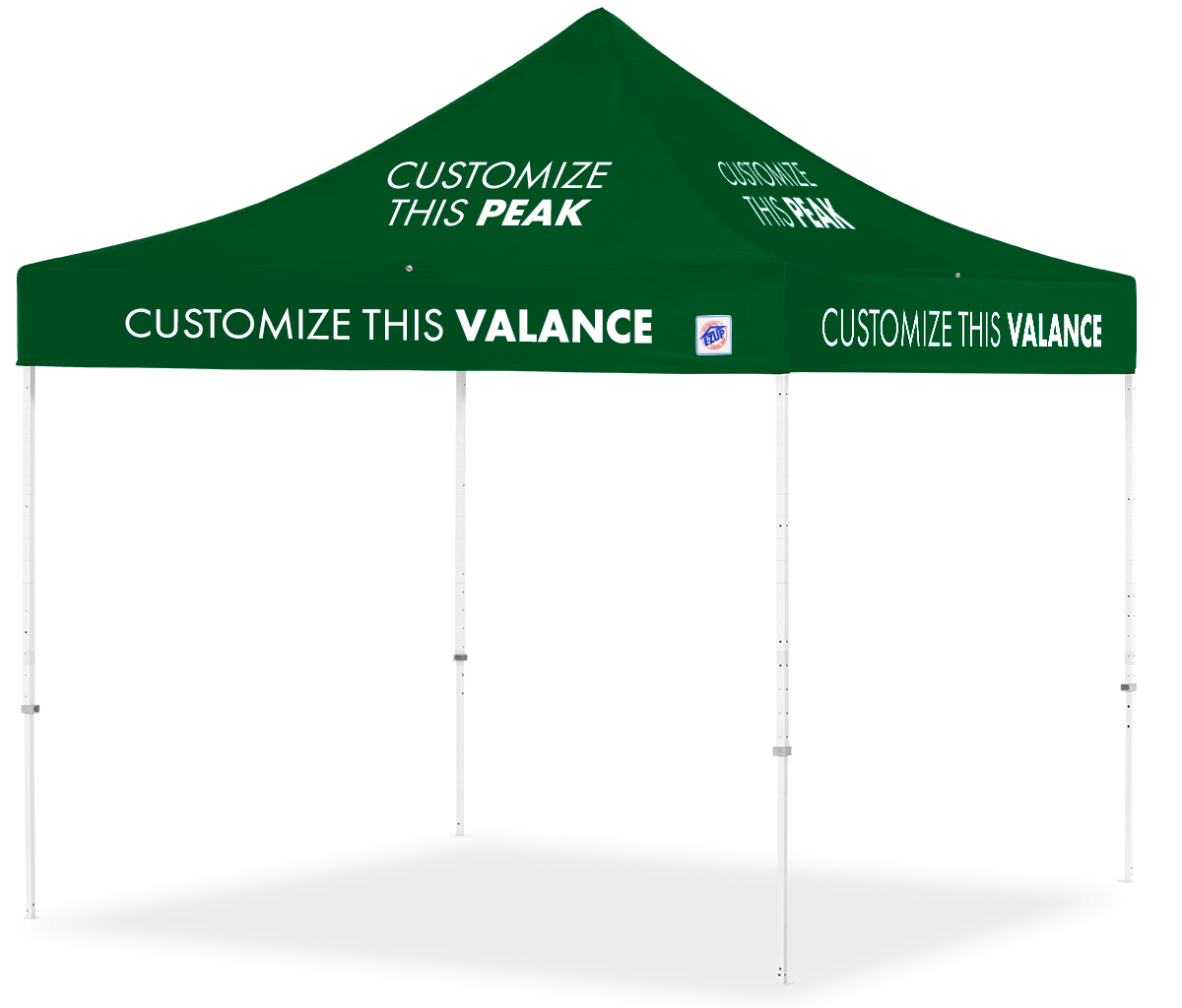 Abri pliant personnalisé Eclipse® 3 × 3 m