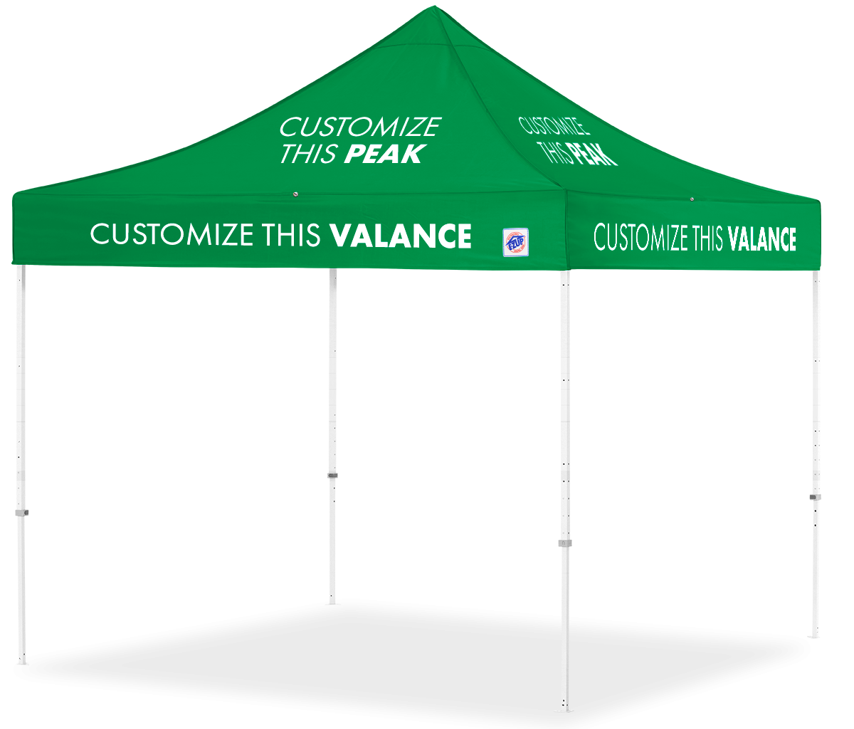 Abri pliant personnalisé Eclipse® 3 × 3 m