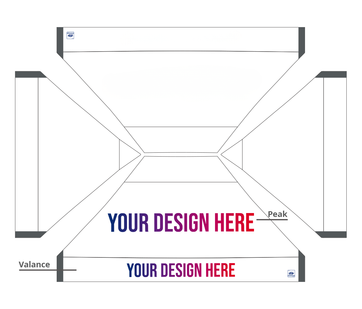 Custom Eclipse™ 10' x 15' Canopy