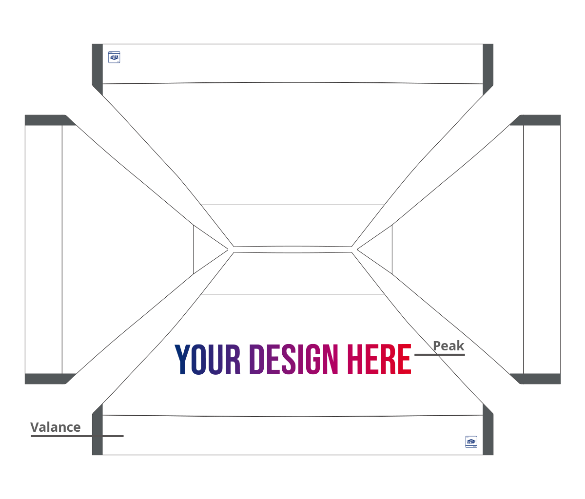 Custom Eclipse™ 10' x 15' Canopy