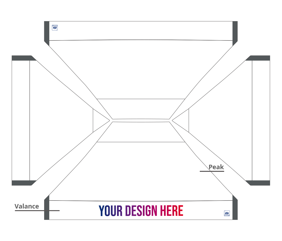 Custom Eclipse™ 10' x 15' Canopy