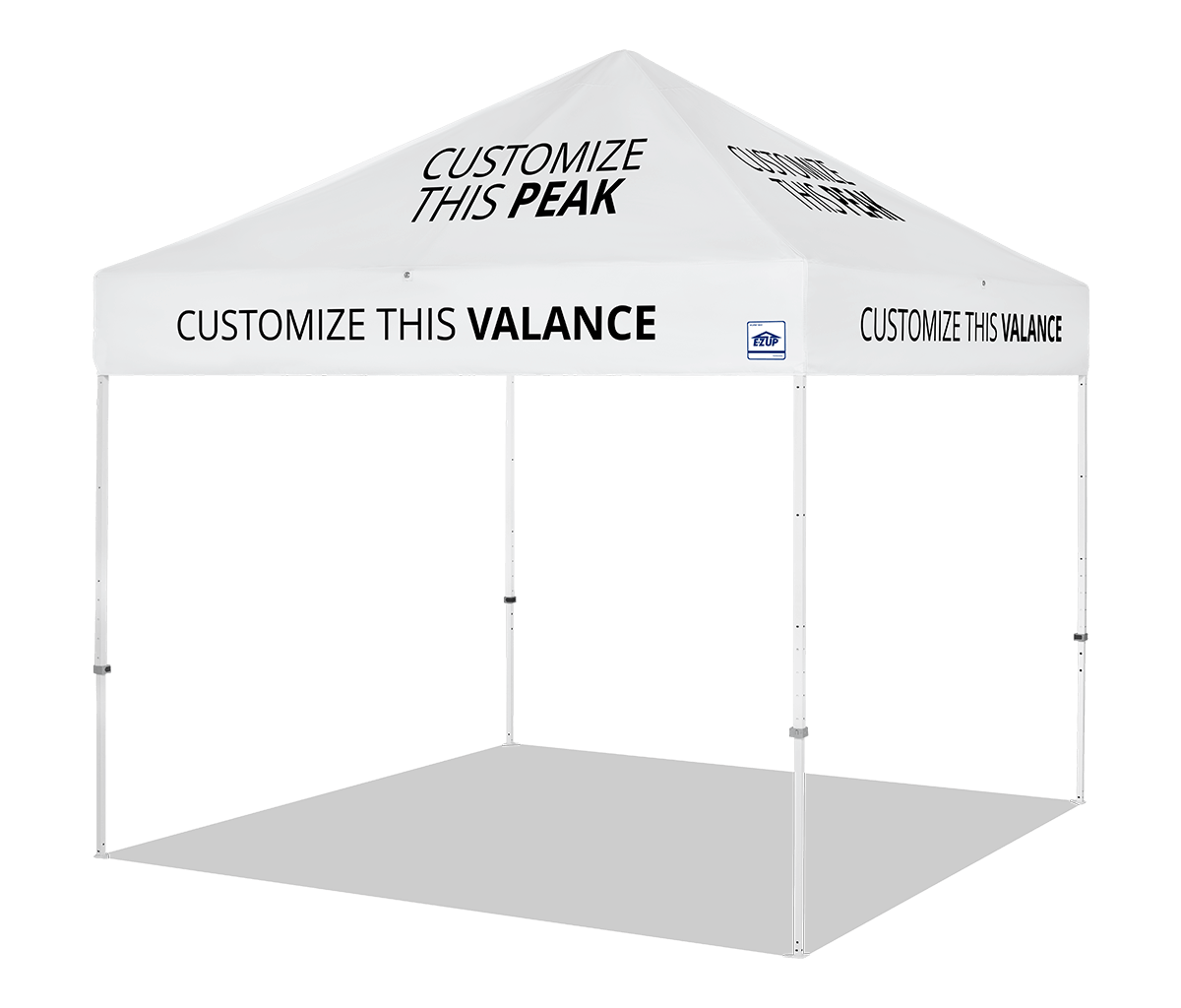 Abri personnalisé Eclipse® MAX 10' x 10'