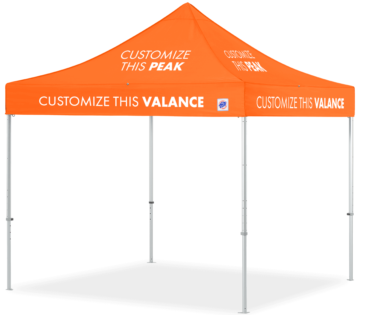 Abri personnalisé Endeavor® 10' x 10'