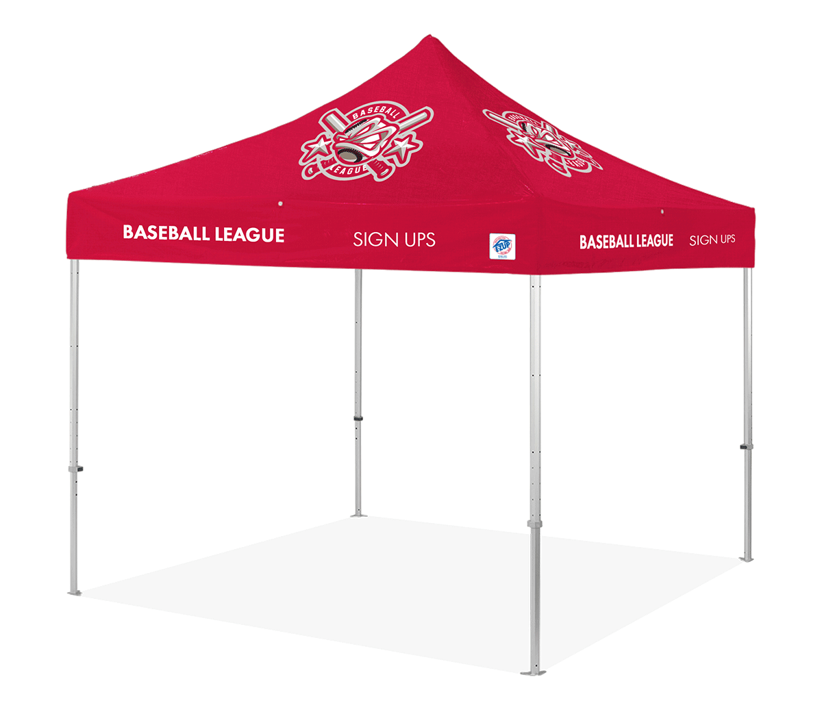 Abri personnalisé Endeavor® Vinyle 10' x 10'