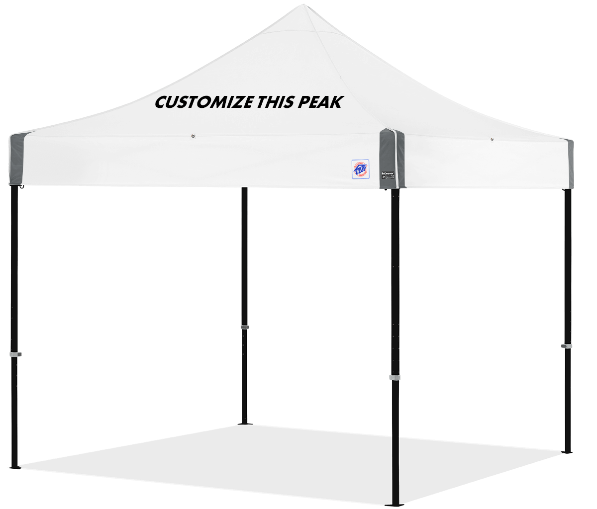 Abri personnalisé Endeavor® 10' x 10'