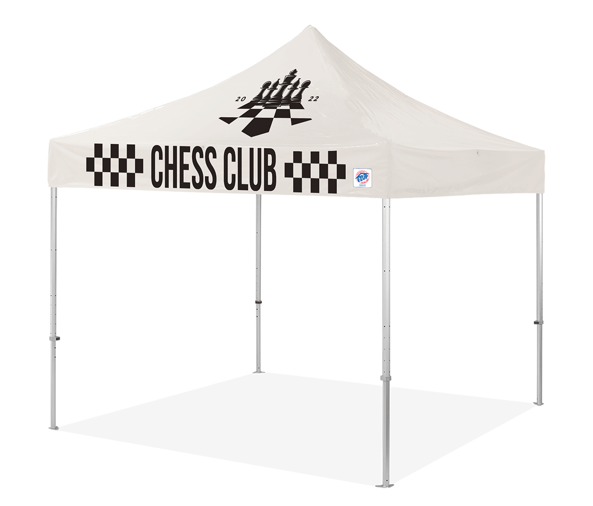 Abri personnalisé Endeavor® Vinyle 10' x 10'