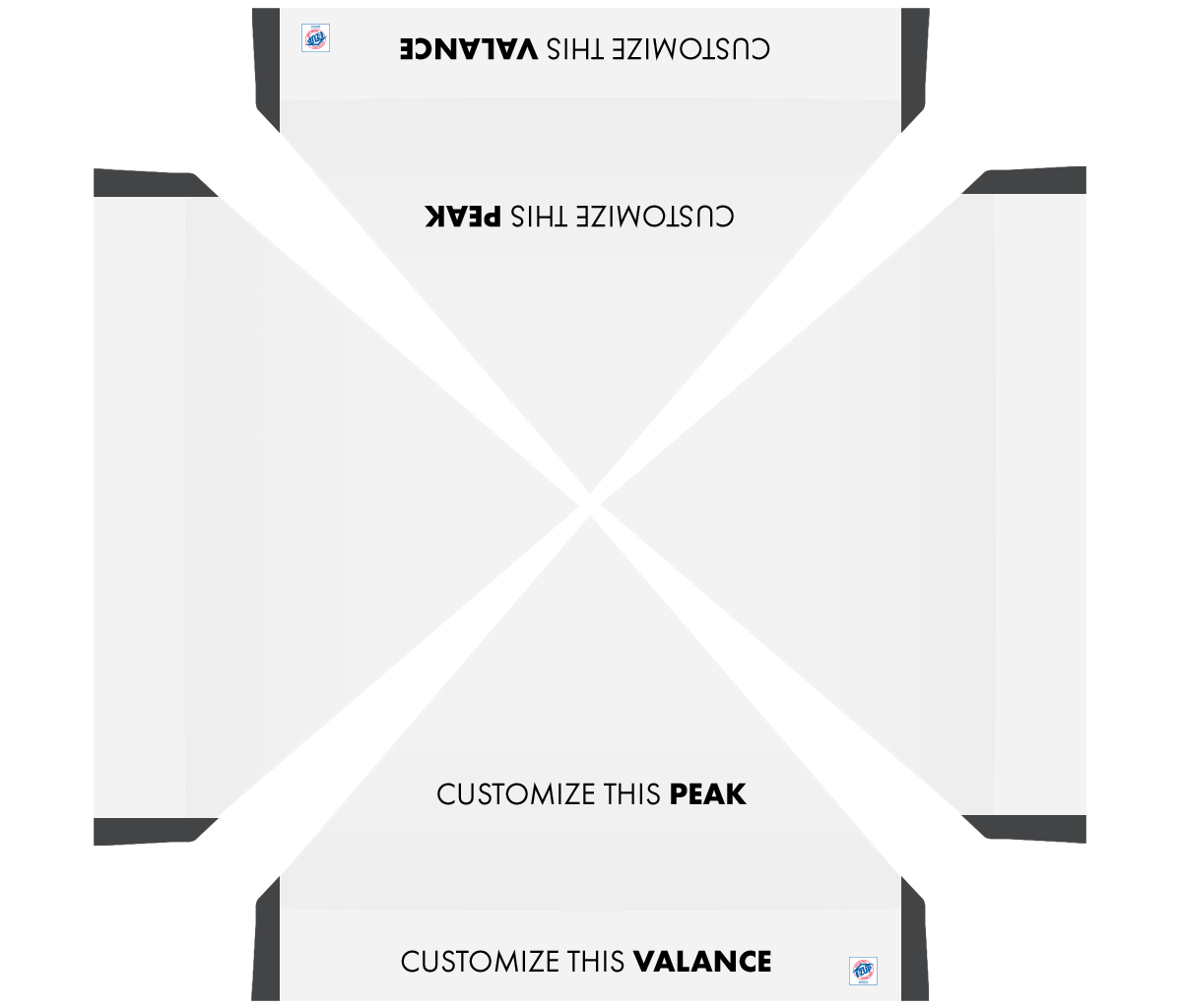 Custom ES100S™ 10' x 10' Canopy Value Pack