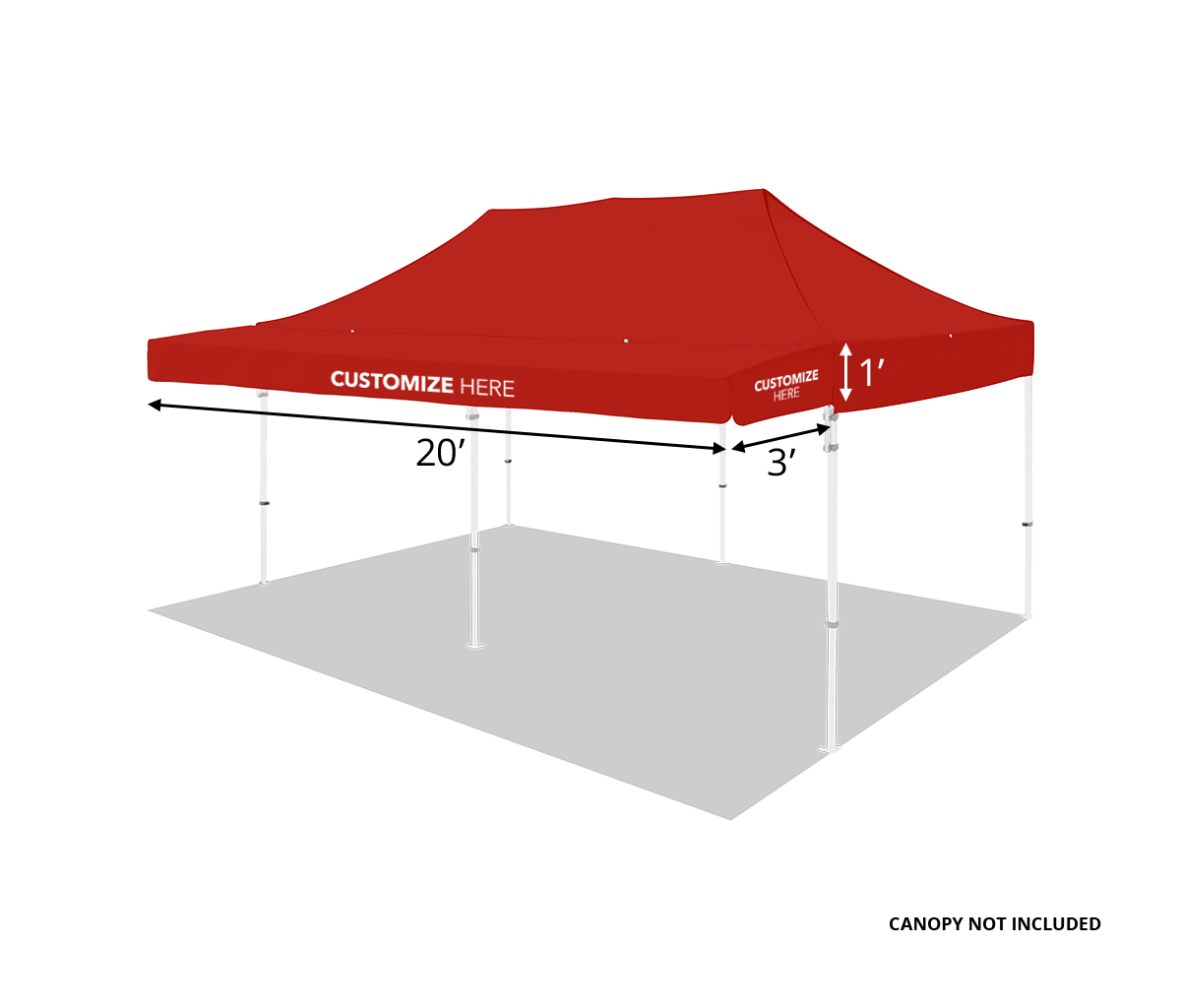Custom Canopy Awning 20'