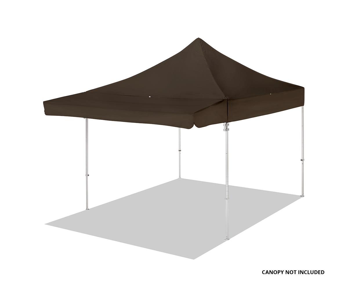 Canopy Awning, 20' Octagonal Leg - Brown