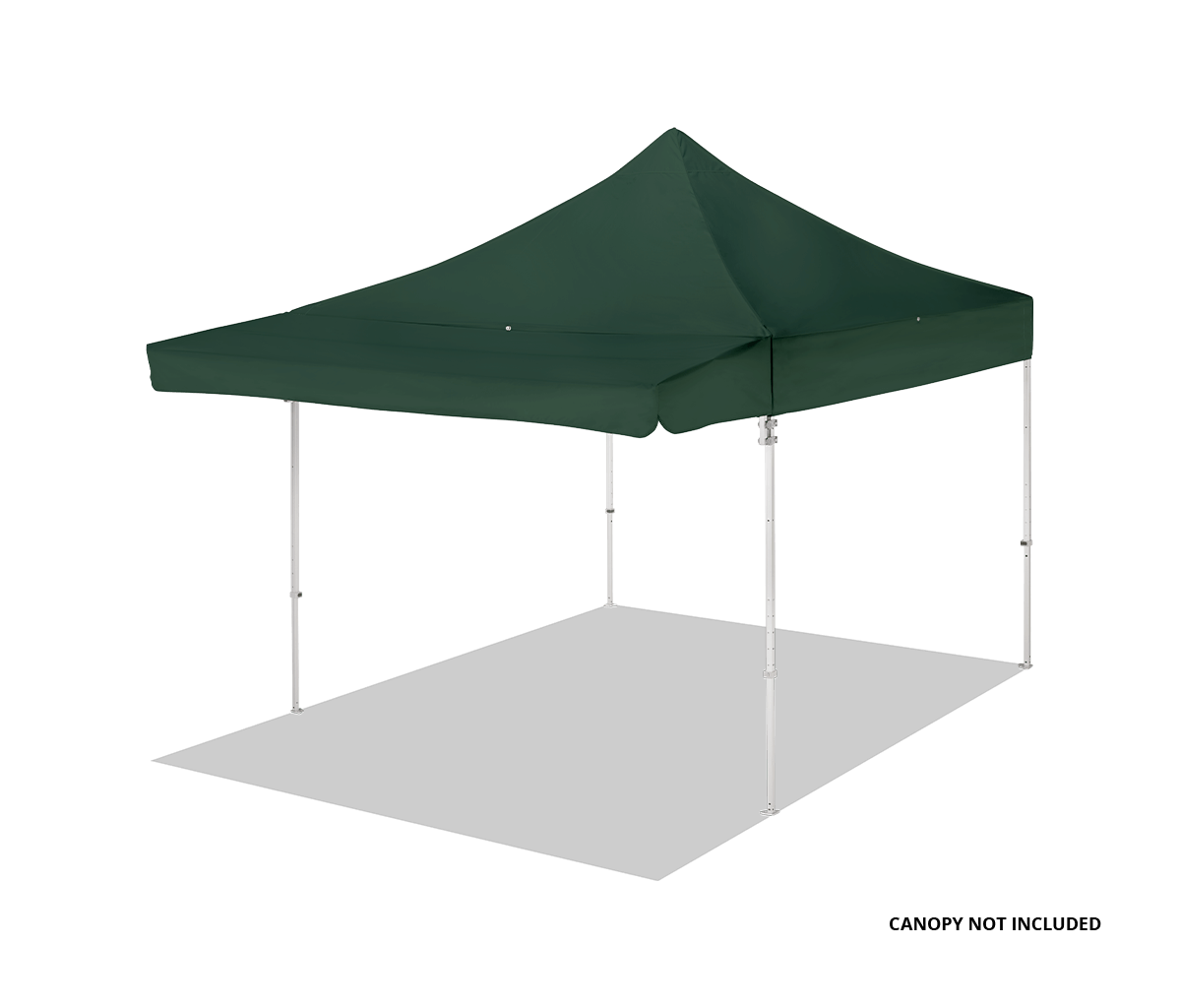 Canopy Awning, 20' Octagonal Leg - Forest Green