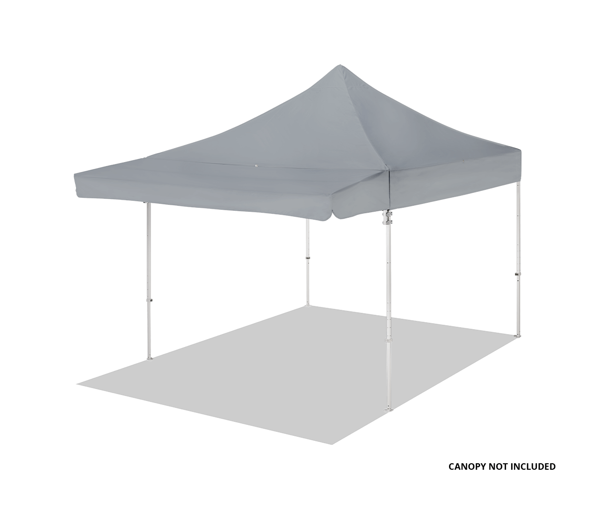 Canopy Awning, 20' Octagonal Leg - Silver