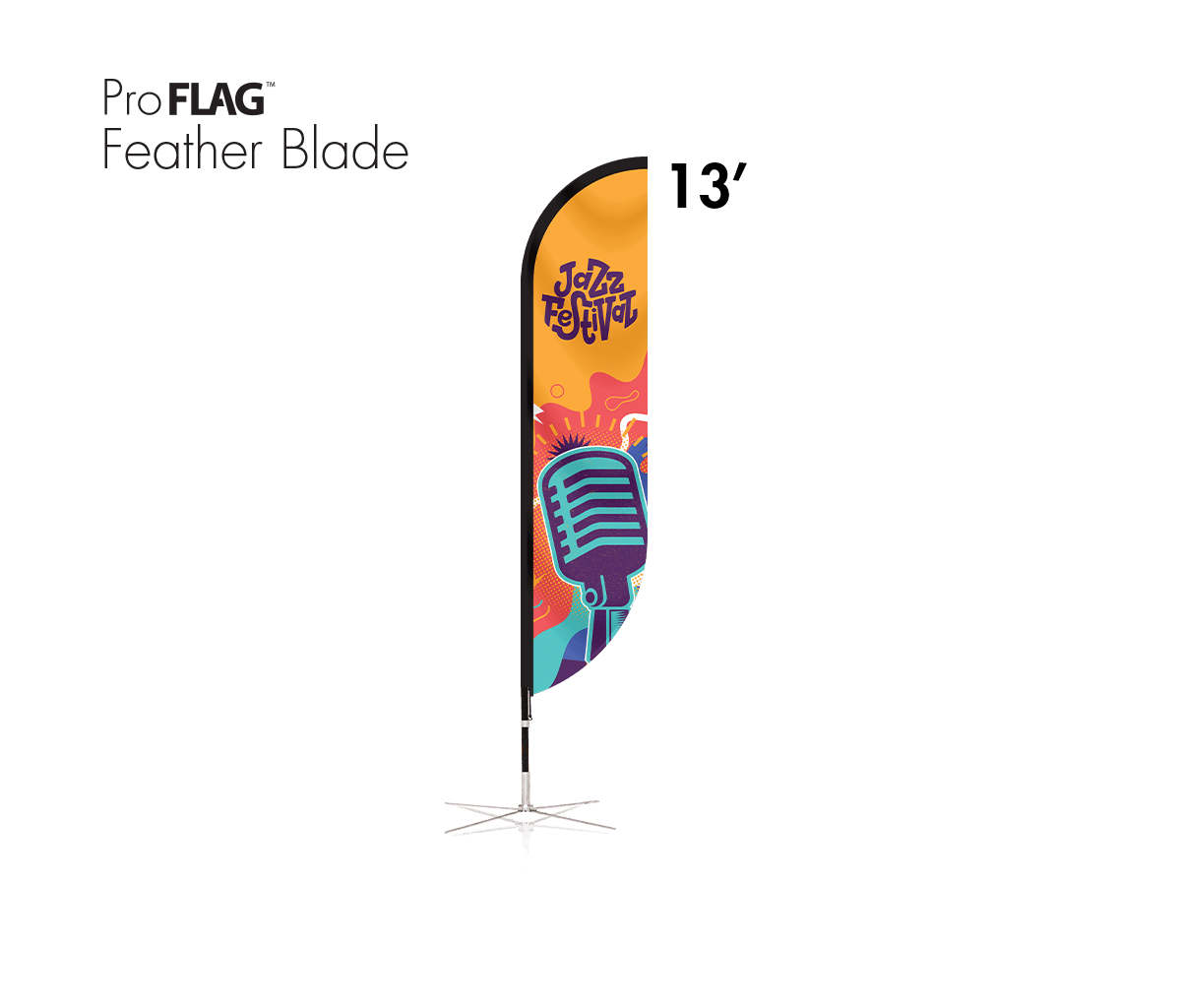 Drapeau Feather Blade
