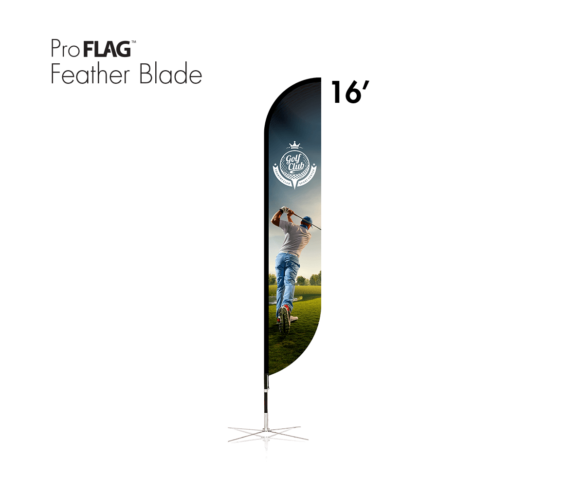 Drapeau Feather Blade