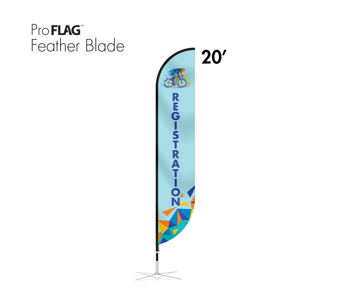 Drapeau Feather Blade