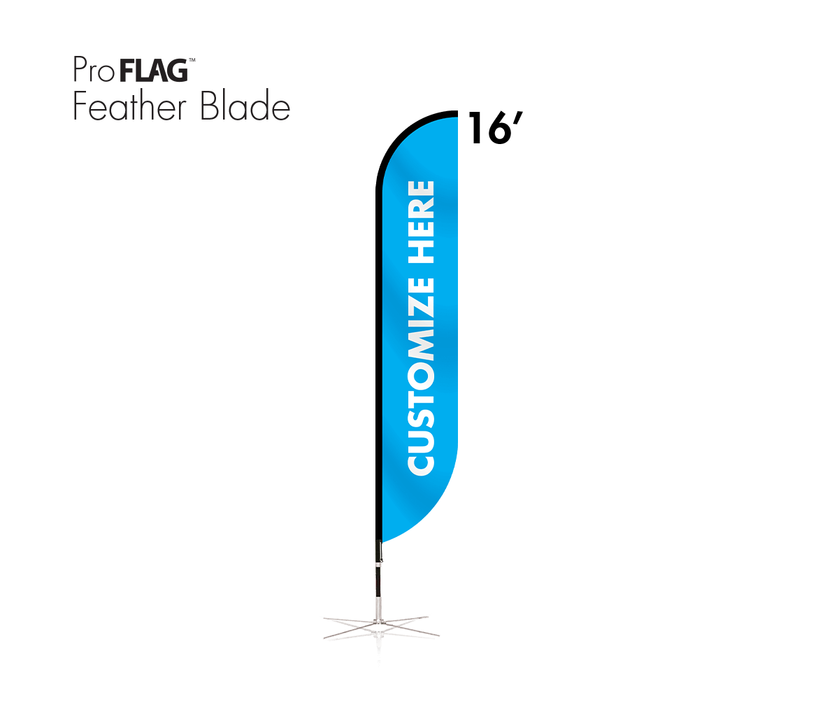 Drapeau Feather Blade