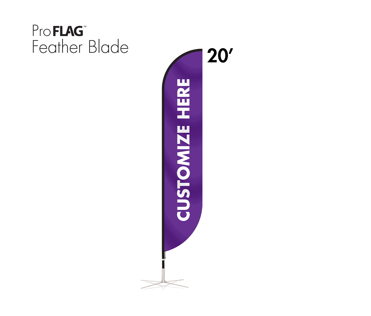 Drapeau Feather Blade