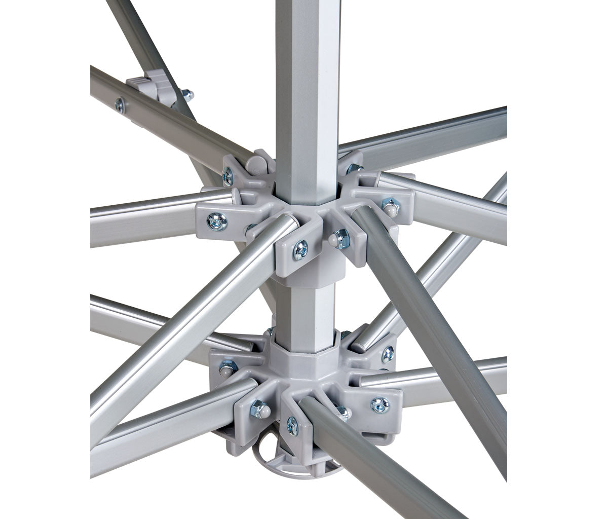 Abri personnalisé Endeavor® HUB 15' x 15'