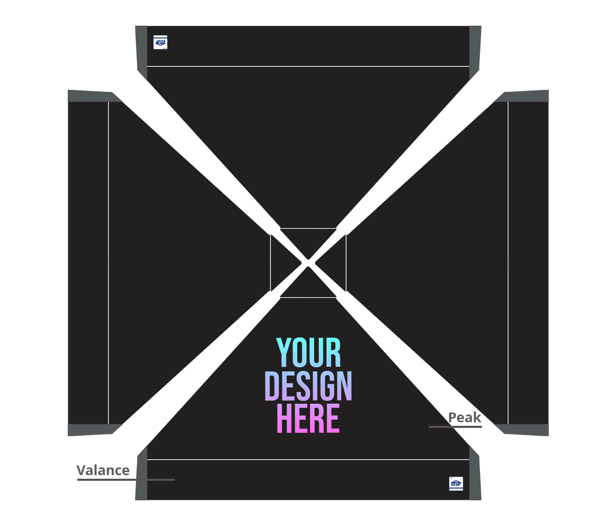 Custom Pyramid™ 10' x 10' Canopy