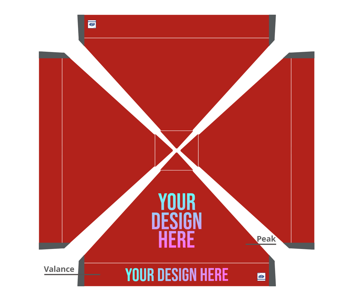 Custom Pyramid™ 10' x 10' Canopy