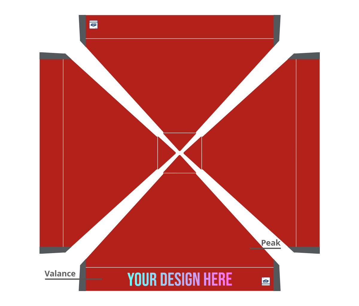 Custom Pyramid™ 10' x 10' Canopy