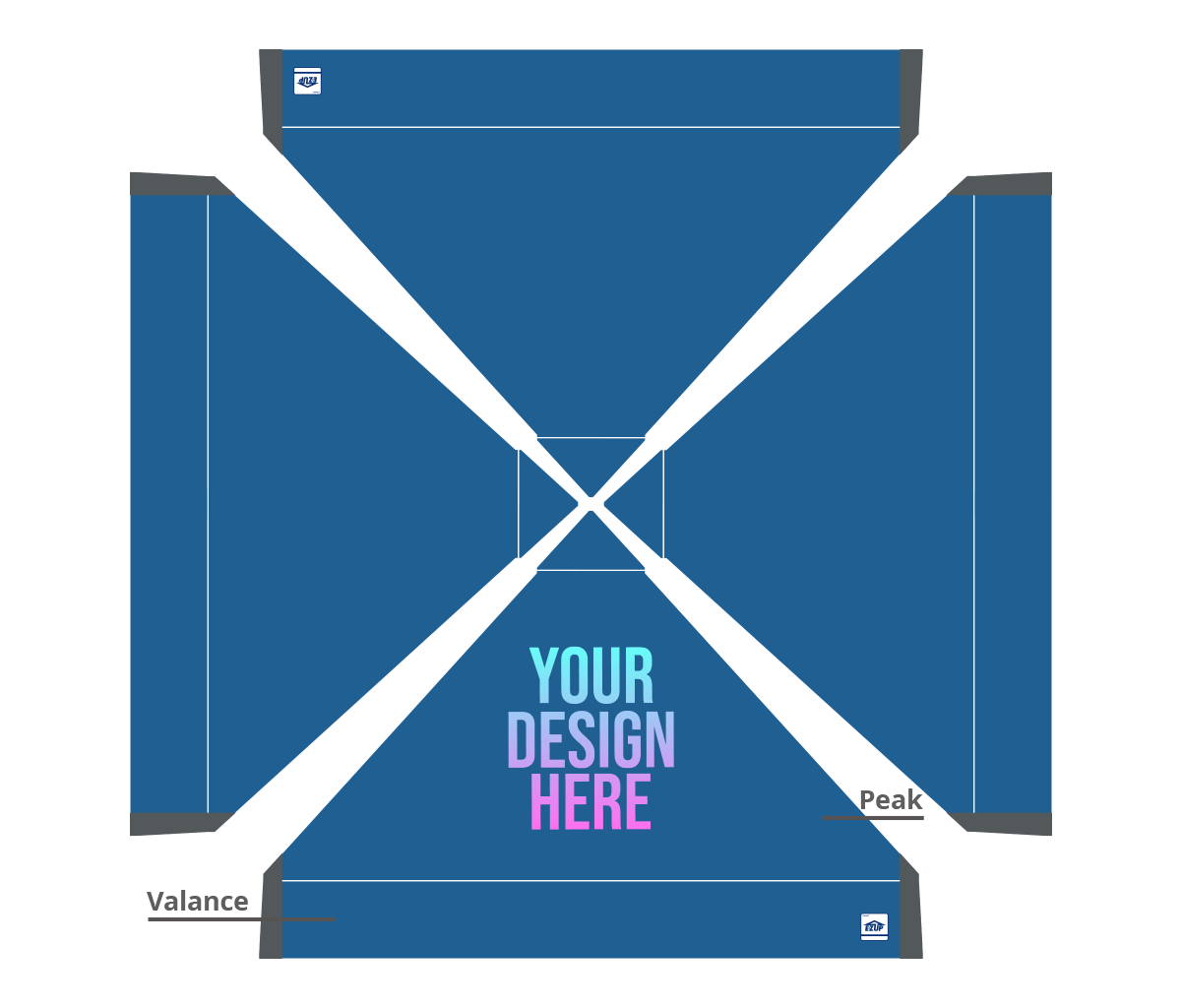 Custom Pyramid™ 10' x 10' Canopy