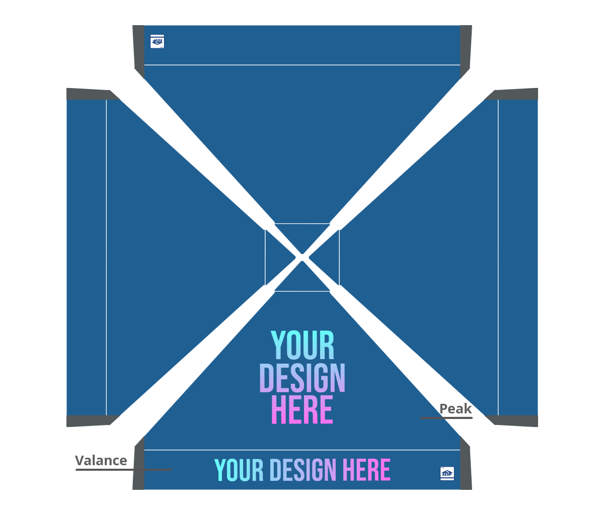 Custom Pyramid™ 10' x 10' Canopy
