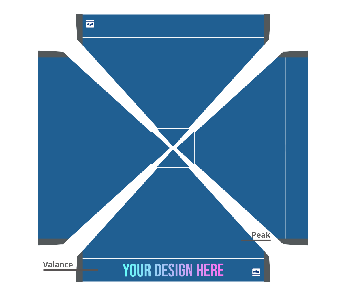 Custom Pyramid™ 10' x 10' Canopy