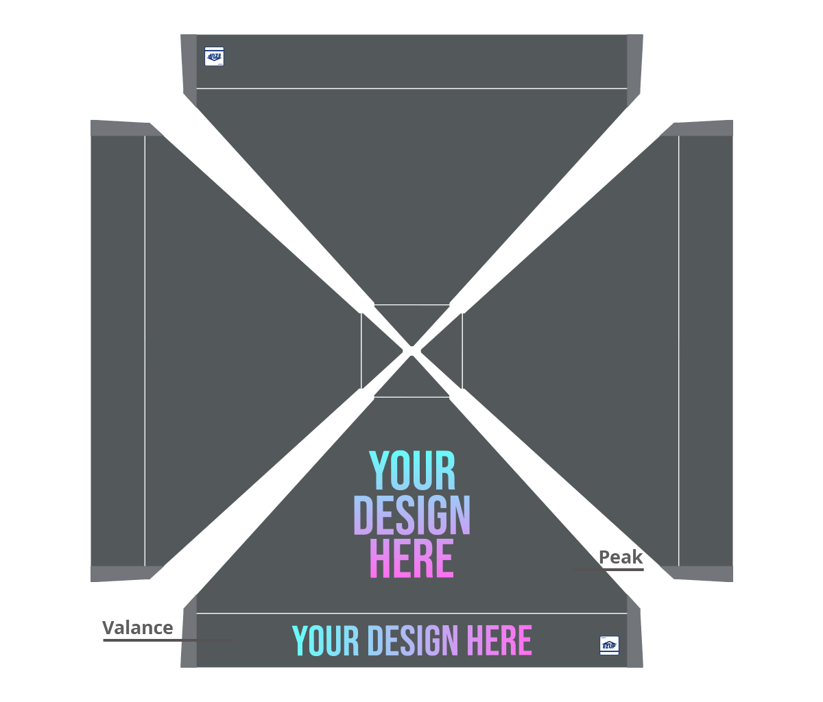 Custom Pyramid™ 10' x 10' Canopy