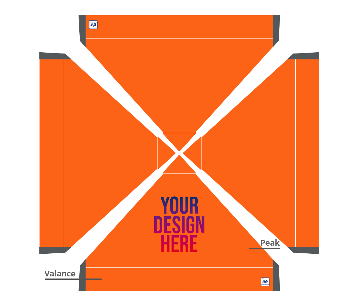 Custom Pyramid™ 10' x 10' Canopy