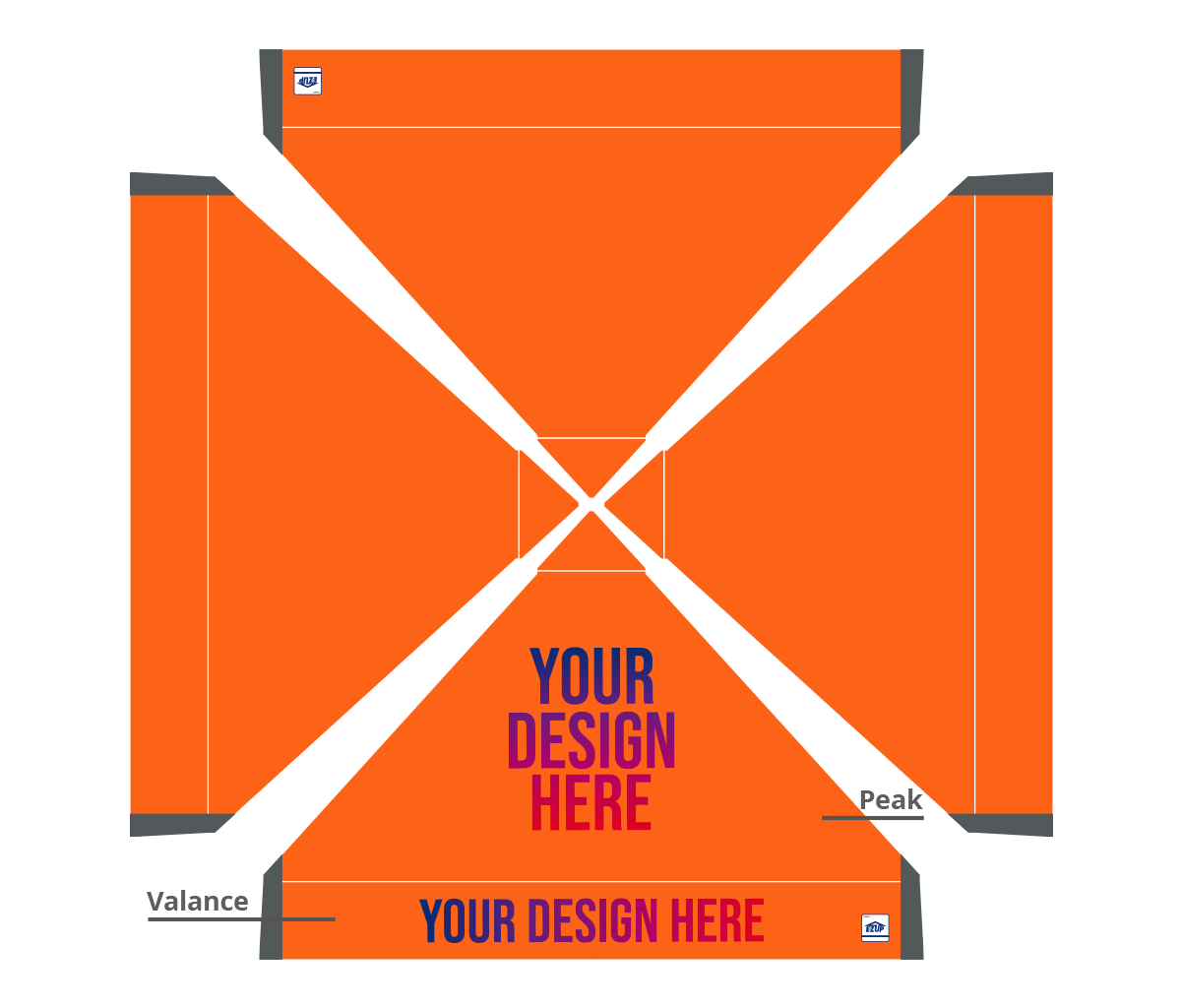 Custom Pyramid™ 10' x 10' Canopy