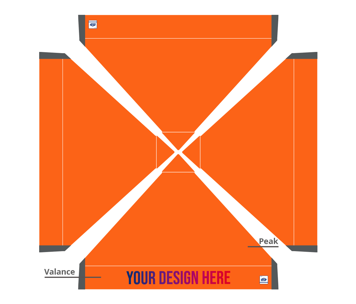 Custom Pyramid™ 10' x 10' Canopy