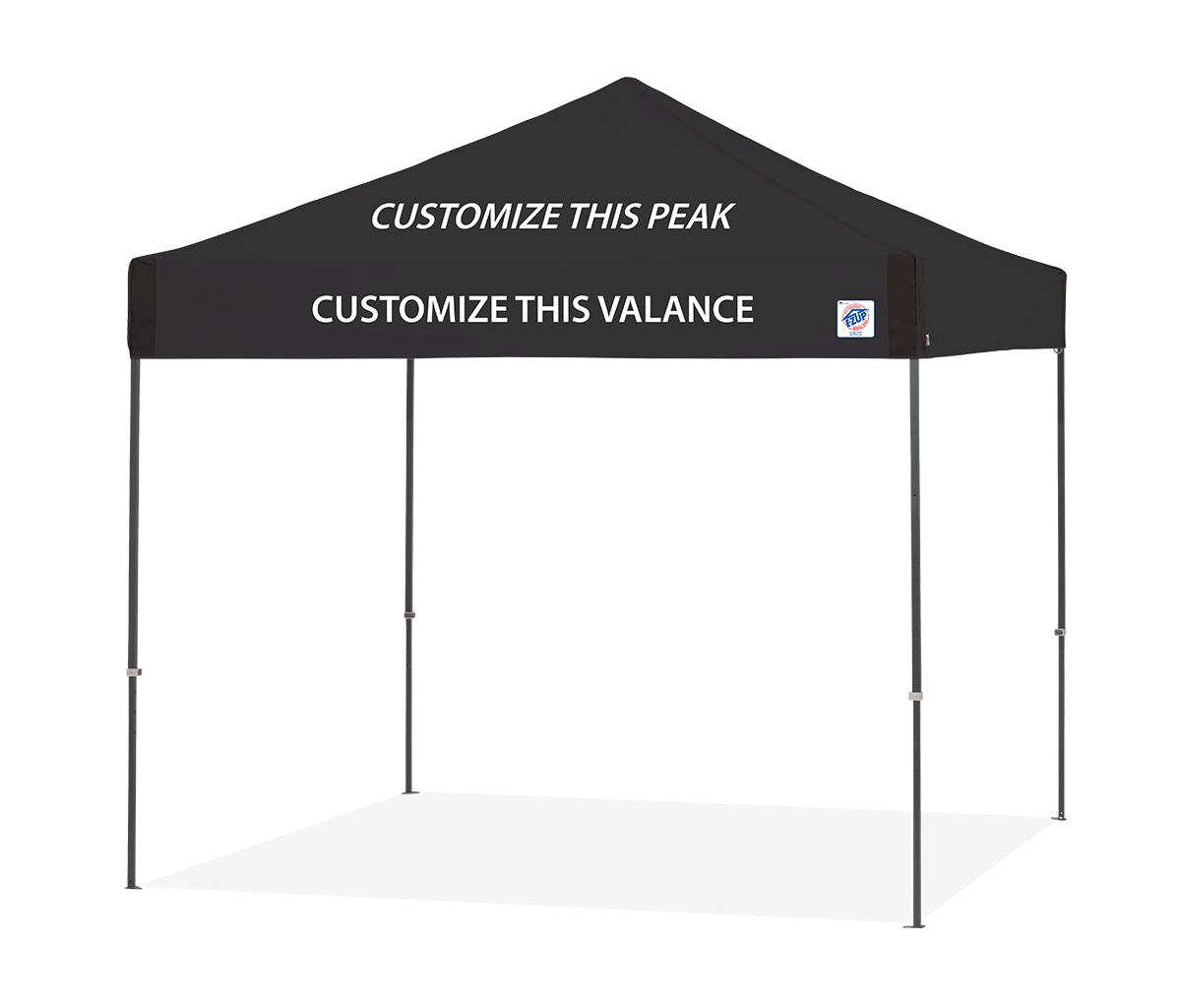 Abri personnalisé Pyramid™ 10' x 10'